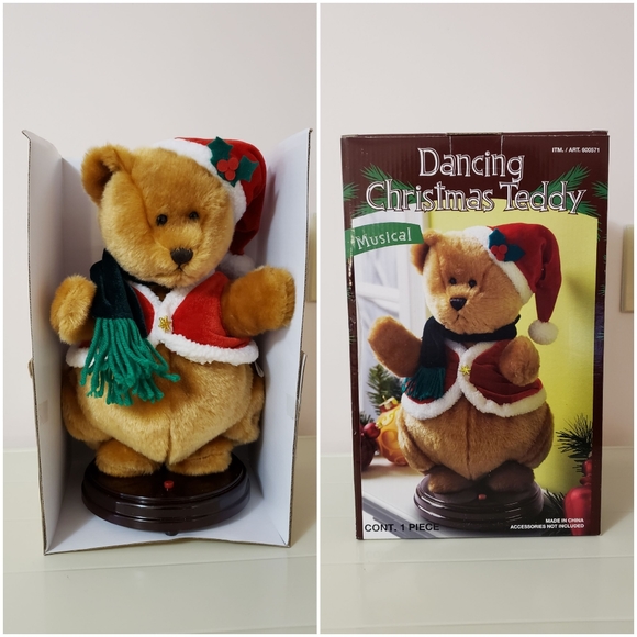 Dancing Christmas Teddy - Picture 1 of 4